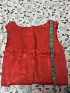 Red Saree Blouse