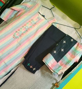 Multicolour Kurta Set🎉Offer🎉