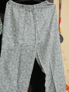 Green Printed Kurta Set