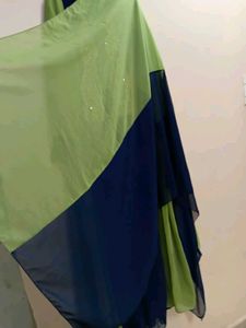 Double Colour Gown