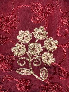 Embroidered Kurta Set with dupatta or pazama