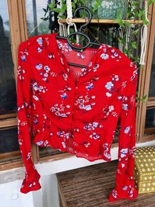 Floral Print Blouse