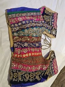 Embroidered Ethnic Blouse Heavy