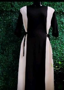 Stylish Black & White Dress