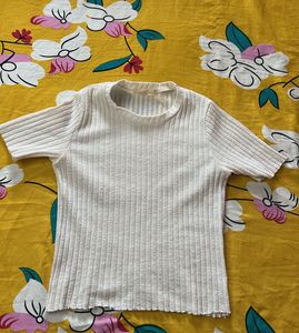 Ribbed Knit Tops - Set of 2, stretchable