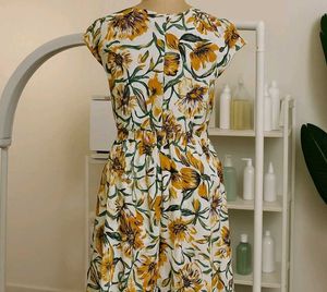 Floral Wrap Dress