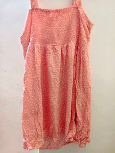 Cute Pink Polka Dot Dress