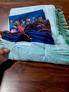 BLUE SAREE