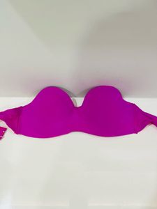 2 Padded Bras With Transparent Strap