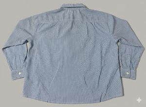 Striped Button-Down Shirt