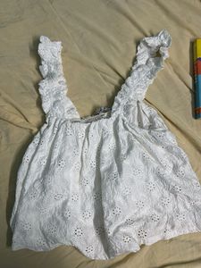 Zara White Top