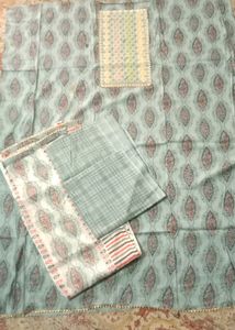 Cotton Gota Work Material