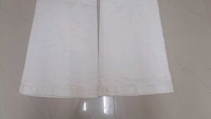 White Flared Long Jeans
