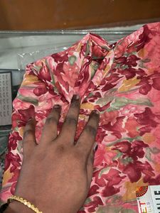 Floral Print Saree