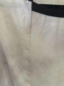 Fablestreets White With Black Lining Formal Top