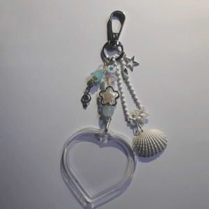 Customized Photo Keychain Or Bag Charm