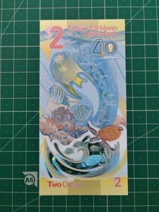 🔥IBNS 2 Dollars From East Caribbean Banknote🔥