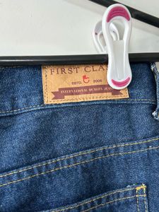 Denim Capri Pants