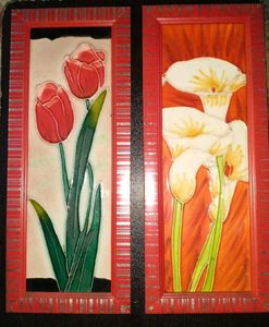 WALL HANGING TILE (COMBO SET OF 2)