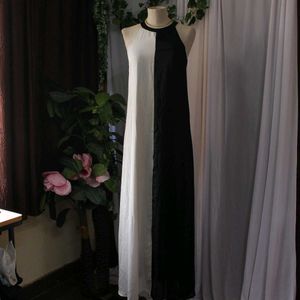 Black & White Maxi Dress