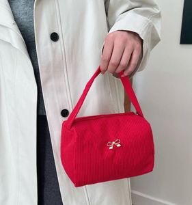 Bow Cosmetic Bag / Pouch 🍒🎀