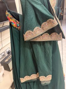 Green lehanga set (check Description)
