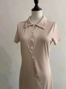 Polo Short Sleeve Dress .