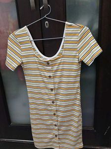 Bodycon Striped Dress