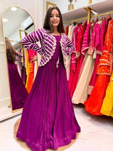 Elegant Ethnic Gown with Jacket
