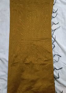 Mustard Gold saree