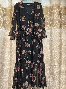 Floral Print Maxi Dress
