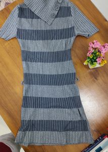 Woollen Grey Top