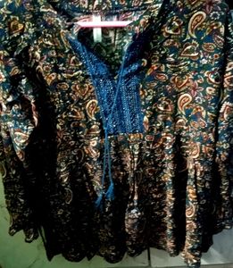 Paisley Print Top