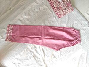 Pink Embroidered Salwar Kameez