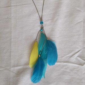 Feather Pendant Necklace