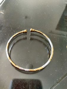 Elegant Dual -Tone Bangles