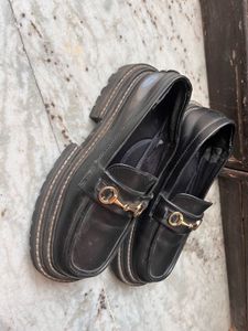 LITTLEBOX Black Chunky Loafers