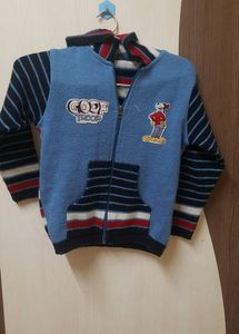 Wollen Jacket With HOOD