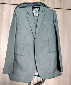 Men's Dark Grey Suit Set