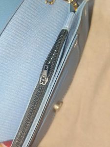 Pastel Sky Blue Cute Women Clutch