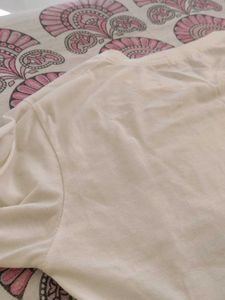 White Tee Full Sleeve Baggy Tshirt Winter/Summer