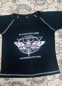 Basic Black Tee And Tshirt