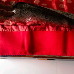 🛍️ Red Banarasi Silk Saree ⭐⭐⭐⭐⭐