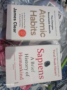 Atomic Habits & Sapiens Book Set