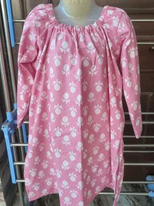 Pink Floral Print Kurti