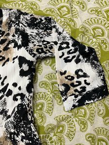 Animal Print Top