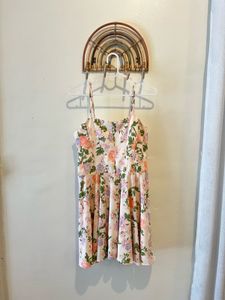 Floral Mini Dress Zara