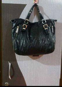 Michael Kors Black Leather Tote