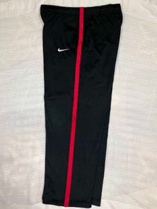 Nike Track Pants with Red Stripe