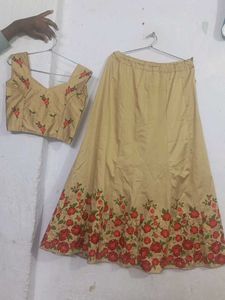 Embroidered Lehenga Choli Set